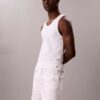 Zestaw 3 topów bez rękawów z Cotton Stretch Zestaw 3 topów bez rękawów z Cotton Stretch