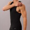 Zestaw 3 topów bez rękawów z Cotton Stretch Zestaw 3 topów bez rękawów z Cotton Stretch