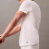 Zestaw 5 sztuk klasycznych bawełnianych koszulek z dekoltem w serek Zestaw 5 sztuk klasycznych bawełnianych koszulek z dekoltem w serek