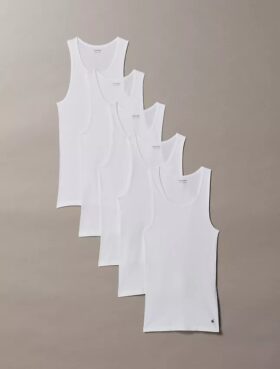Zestaw 5 topów Cotton Classics bez rękawów