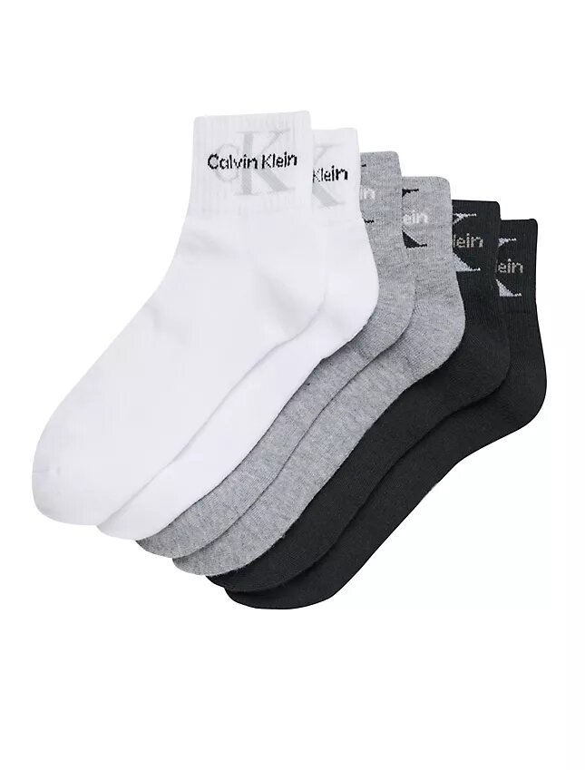 Zestaw 6 par skarpetek sportowych Terry Monologo Cushion w różnych wzorach Zestaw 6 par skarpetek sportowych Terry Monologo Cushion w różnych wzorach