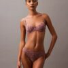 Zmysłowe bikini z elastycznej koronki